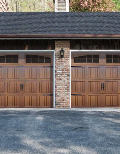 garage doors wood look